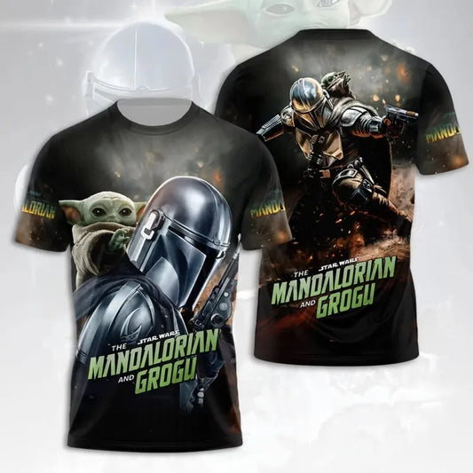 Star Wars klasszikus filmes logós gyerek póló, retró, utcai viselet, rövid ujjú, V-nyakú, unisex hiphop, hétköznapi rajongói felső