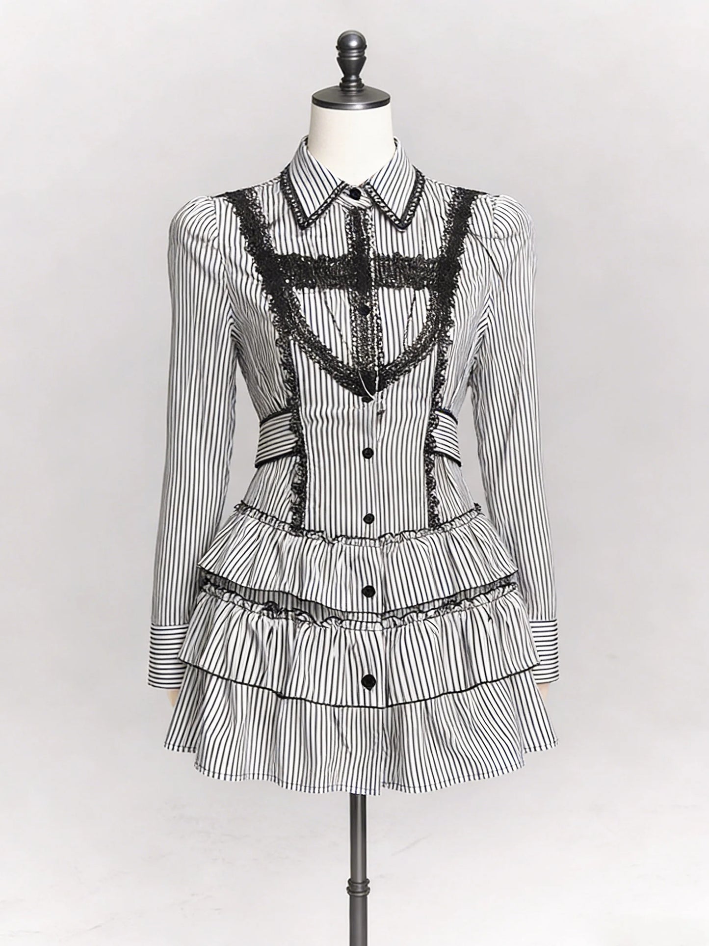 Japán Kawaii 3 darabos szett Lolita Y2k kardigán kabátok + mini szoknyák + fűző mellény amerikai vintage öltönyök őszi parti sikkes