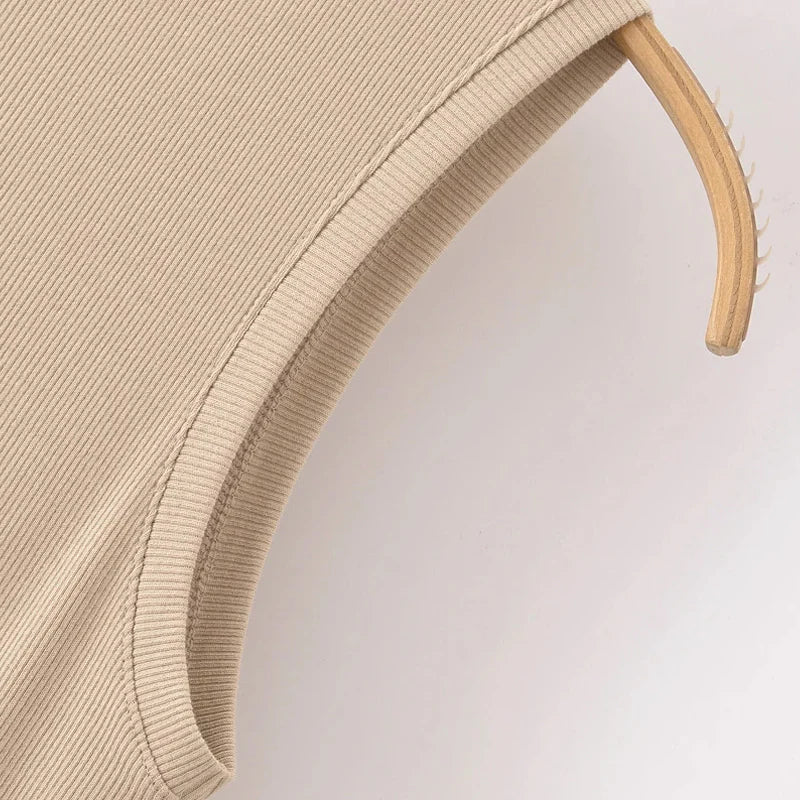 HXAO Női fekete hosszú ruhák 2025 tavaszi ujjatlan elegáns ruhák divatos hétköznapi vintage party khaki ruhák Vestidos