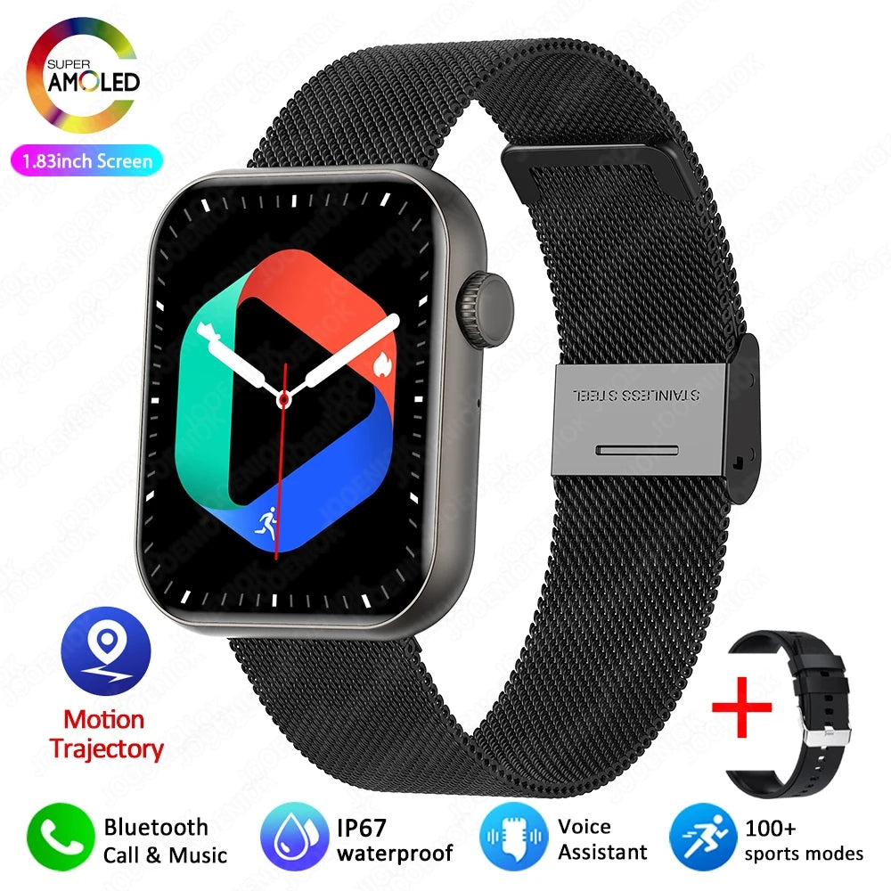 Új okosóra nőknek, teljes érintőképernyős, Bluetooth hívás, vízálló órák, sport fitneszkövető, okosóra hölgyeknek, Reloj Mujer