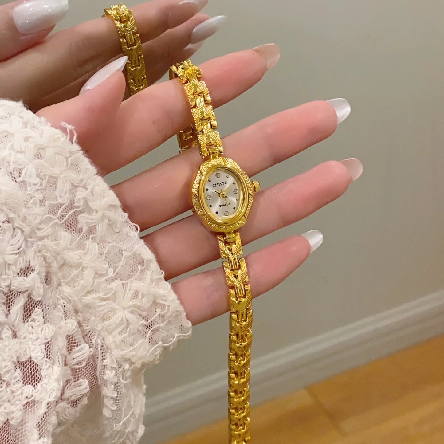 Női karórák Top márkájú luxus karórák női divatos arany karkötős óra női elegáns óra női montre femme