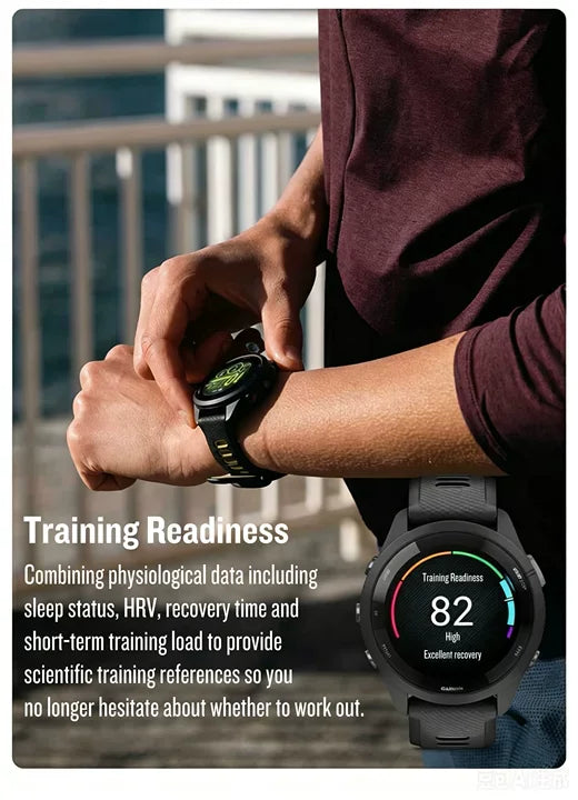 Garmin Forerunner 265/265s sportóra, kültéri GPS, futás, fitnesz, maraton, úszás, kínai pulzusmérő, véroxigén-mérő, okosóra