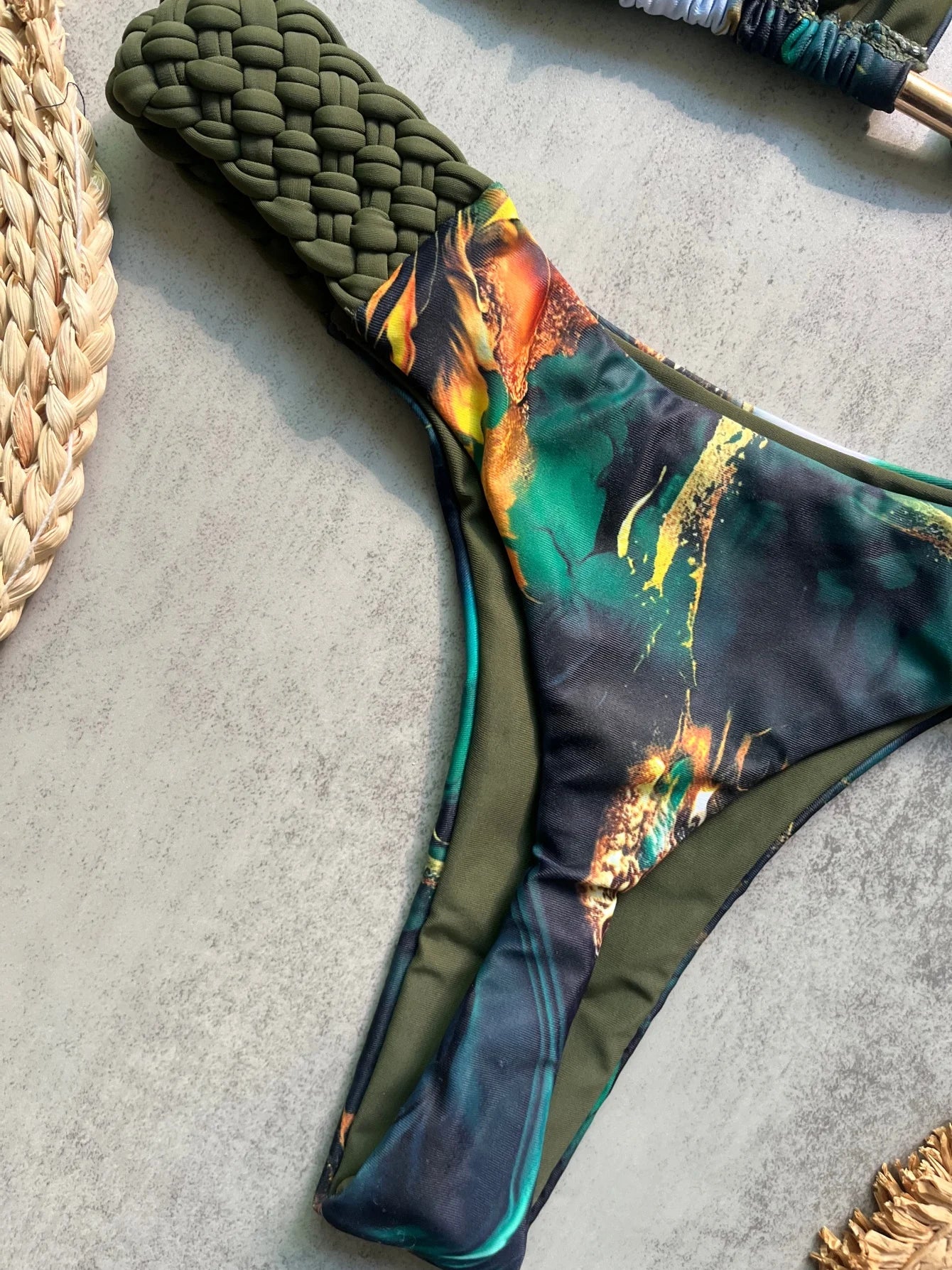 Micro Bikini Push Up Női Fürdőruhák 2026 Szexi Fürdőruha Brazil Bikini Szett Halter Biquini Fürdőruhák Nyomtatott Strandruha Női