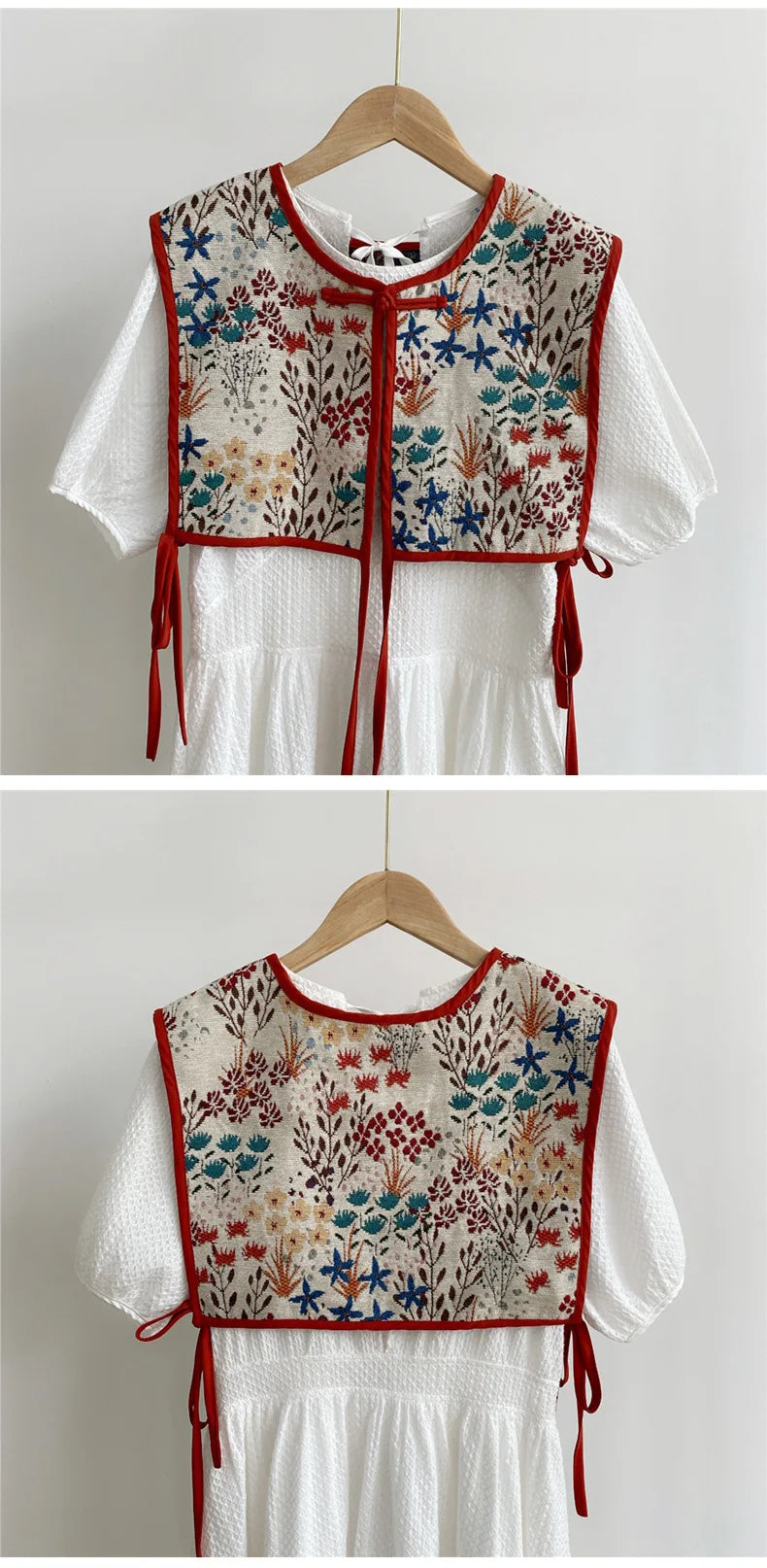 Mellények Női Hímzett Fűzős Sikkes Vintage Mindenféle Alkalmi Koreai Divat Nyári Klasszikus Elterjedt Mellény Harajuku Finom