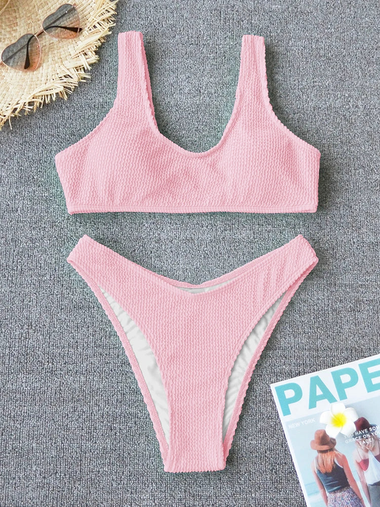 Szexi bikini 2025 fürdőruha női fürdőruha push up bikini szett tanga brazil fürdőruha strandruha biquini fürdőző női