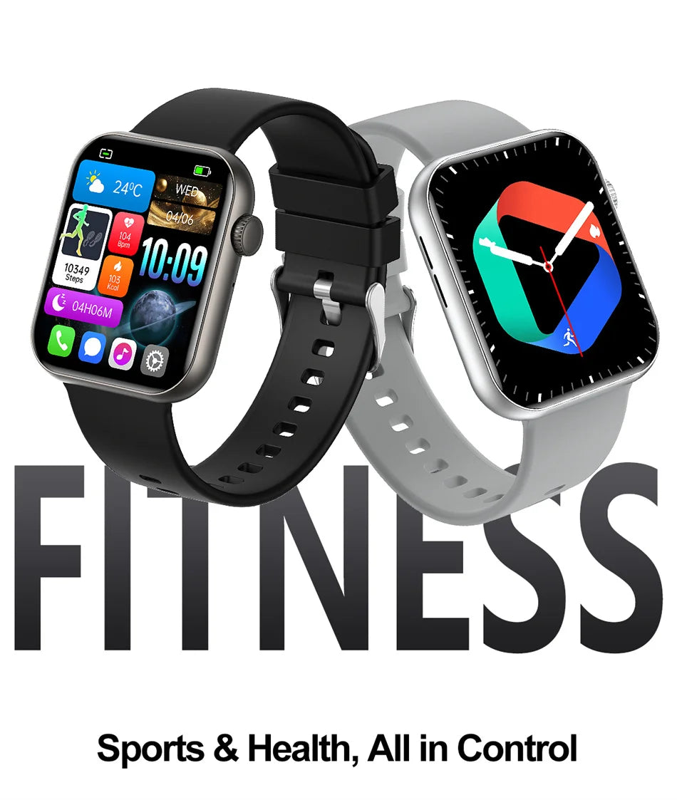 Új okosóra nőknek, teljes érintőképernyős, Bluetooth hívás, vízálló órák, sport fitneszkövető, okosóra hölgyeknek, Reloj Mujer