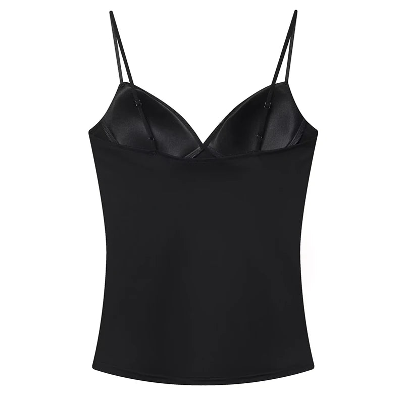 HXAO női felsők, fűzős crop top, női ujjatlan, fekete-barna felső, pántos, testhezálló, hát nélküli, szexi felsők, melltartó