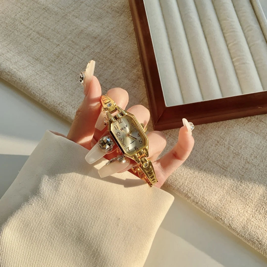 Női karórák Top márkájú luxus karórák női divatos arany karkötős óra női elegáns óra női montre femme