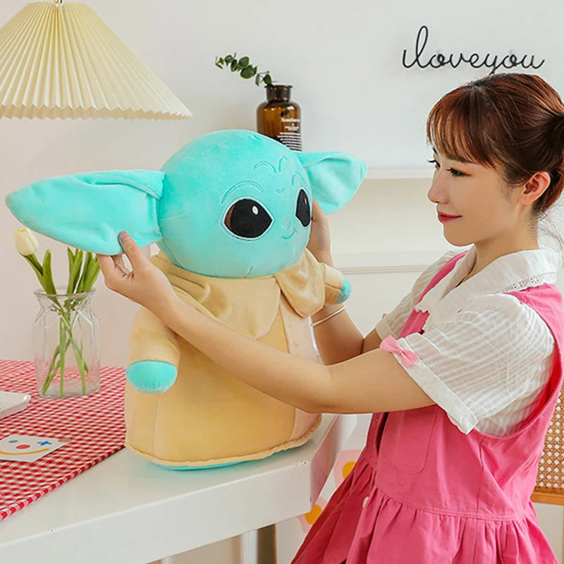 30-65cm Baby Yoda plüss játékok Mandalóriai Grogu