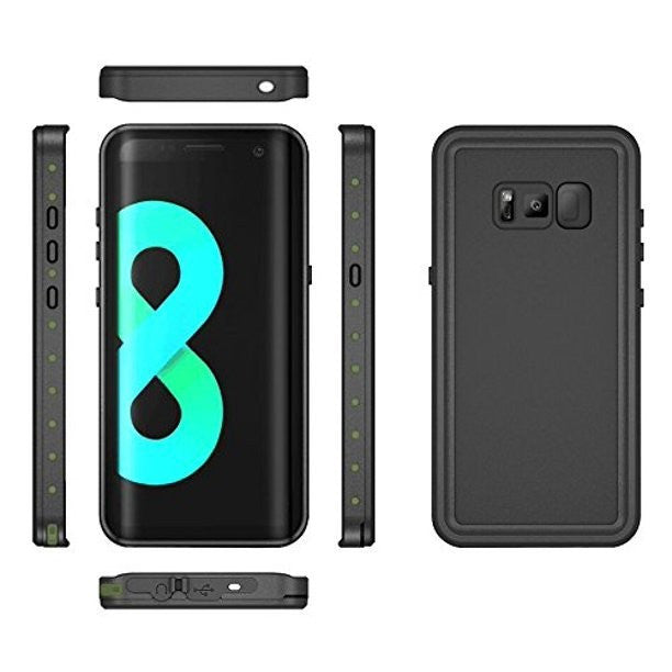 Vízálló és ütésálló tok Galaxy S8 S8+ S9 telefonokhoz
