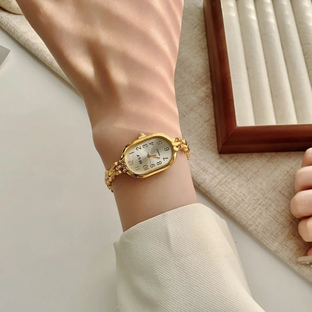 Női karórák Top márkájú luxus karórák női divatos arany karkötős óra női elegáns óra női montre femme