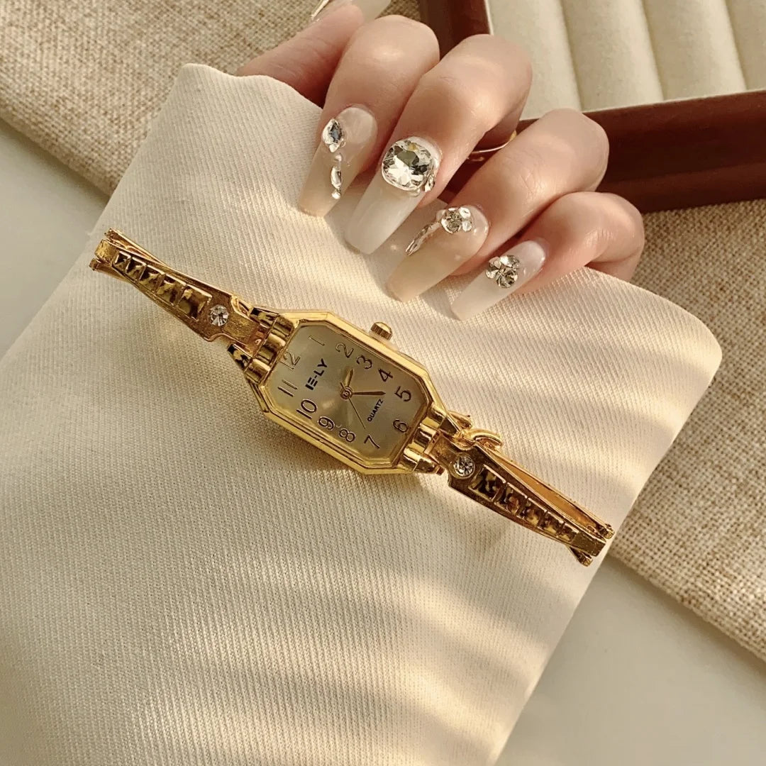 Női karórák Top márkájú luxus karórák női divatos arany karkötős óra női elegáns óra női montre femme