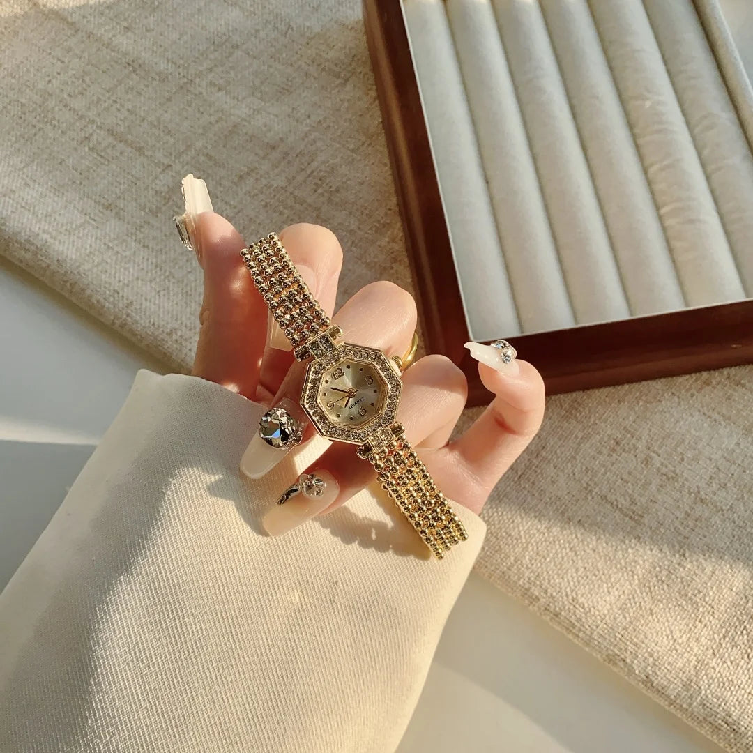 Női karórák Top márkájú luxus karórák női divatos arany karkötős óra női elegáns óra női montre femme
