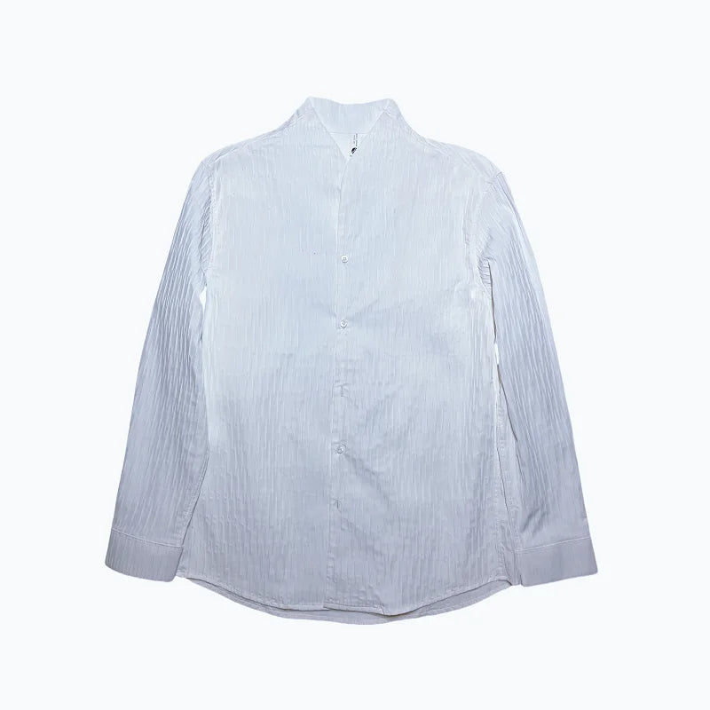 Új férfi ing, brit stílusú, lezser, hosszú ujjú, elegáns felsőrész, 4XL-M méretben