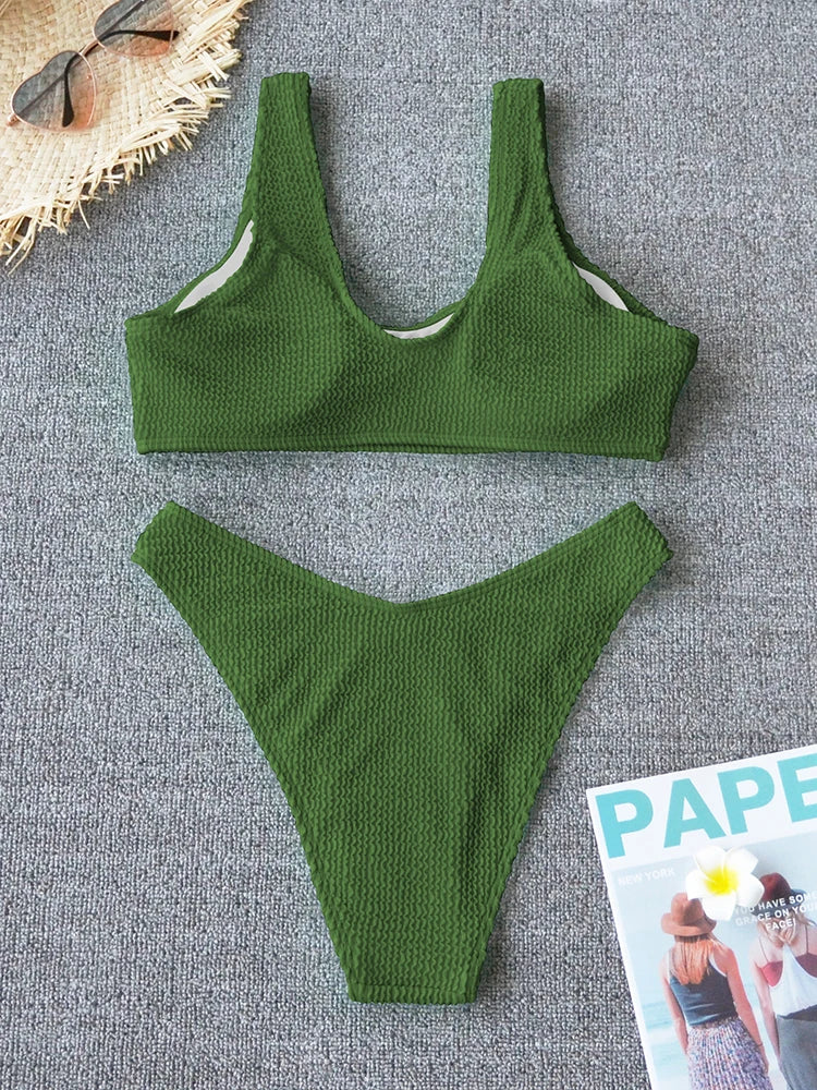 Szexi bikini 2025 fürdőruha női fürdőruha push up bikini szett tanga brazil fürdőruha strandruha biquini fürdőző női