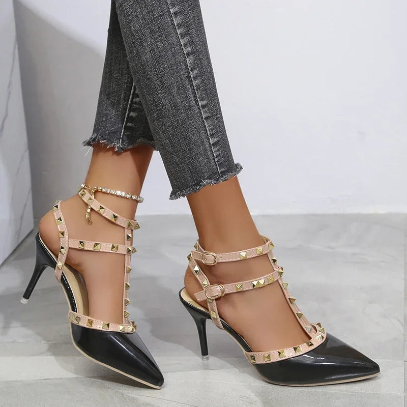 Cipők Női 2022 Nyári Női Magassarkú Valentin Napi Cipők Női Hegyes Orrú Pumps Női Cipő Zapatos Chaussure Femme
