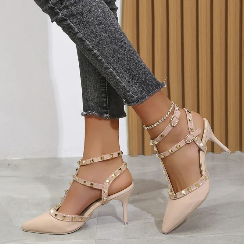 Cipők Női 2022 Nyári Női Magassarkú Valentin Napi Cipők Női Hegyes Orrú Pumps Női Cipő Zapatos Chaussure Femme