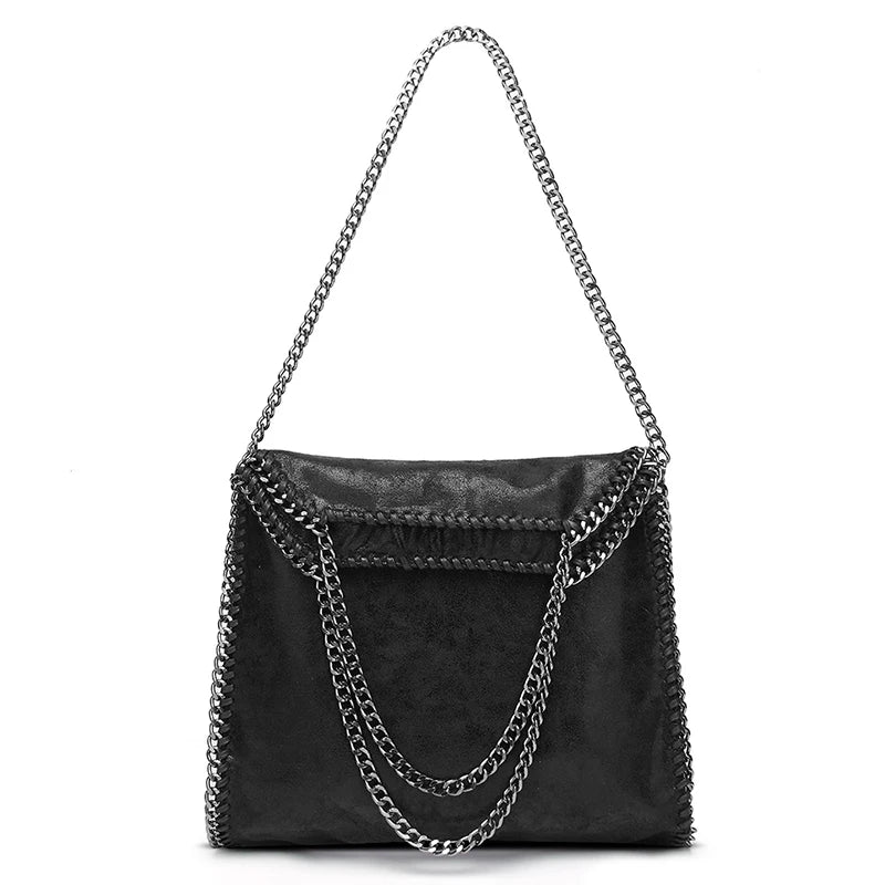 Női kézitáskák Divattervezés Kézitáska Alkalmi Zsebes Női kézitáska Hordozható Láncos Nagy Válltáska Crossbody Táska Születésnapi Ajándék