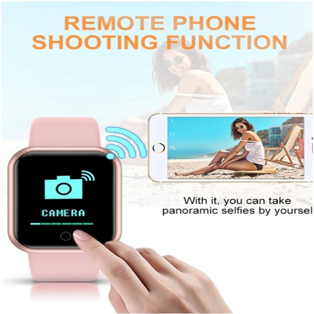 Okosóra nőknek, férfiaknak, Bluetooth-os telefonlejátszó, zene, fitnesz, sport karkötő, alvásfigyelő, digitális órák