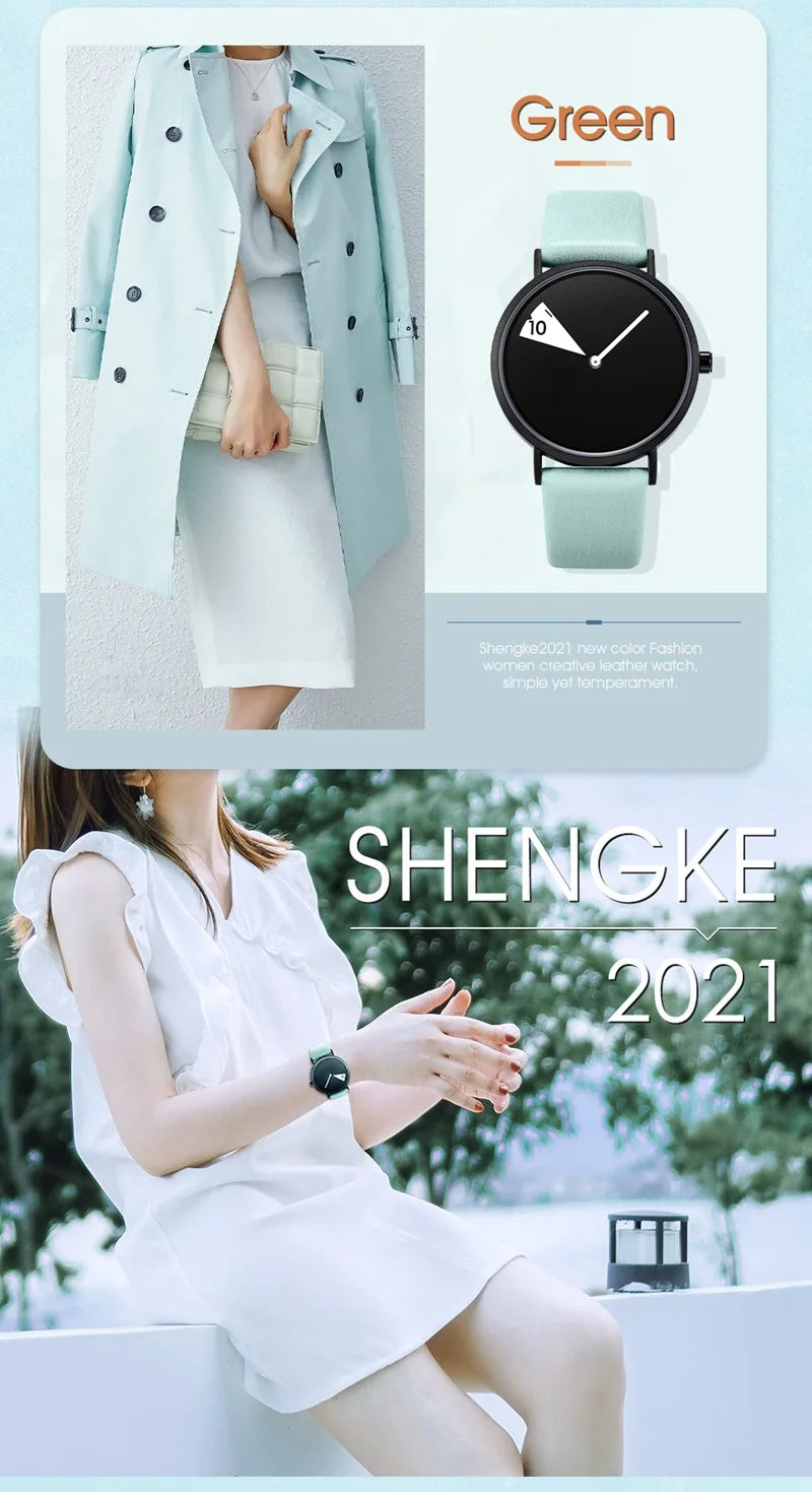 Női karóra kreatív karóra női karóra forgó bőrszíjas karórák óra Montres Femme Reloj Mujer Relogio Feminino
