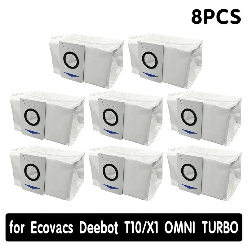 Porzsák Ecovacs Deebot T20 OMNI / T20 / T20 Max / T20 Pro / X1 OMNI / X1 TURBO / T10 OMNI / T10 TURBO porszívókhoz, felmosó kendő tartozékok