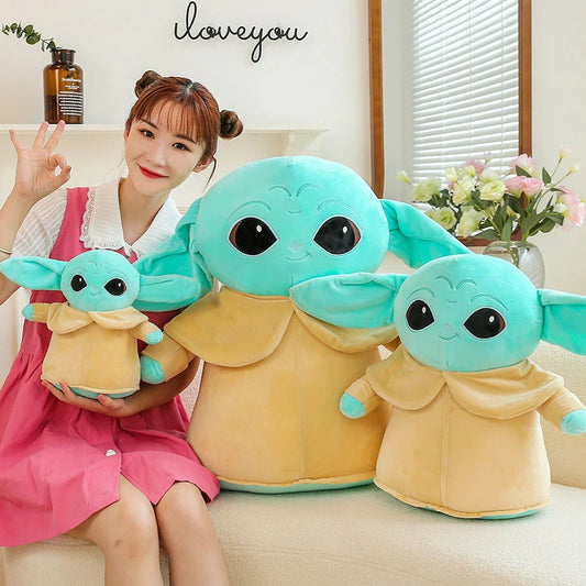 30-65cm Baby Yoda plüss játékok Mandalóriai Grogu