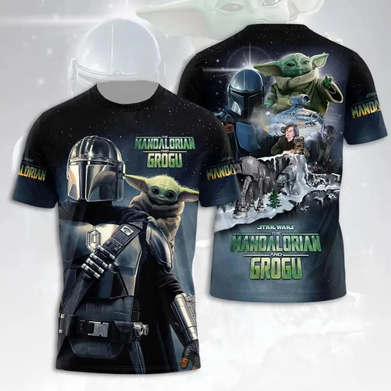 Star Wars klasszikus filmes logós gyerek póló, retró, utcai viselet, rövid ujjú, V-nyakú, unisex hiphop, hétköznapi rajongói felső
