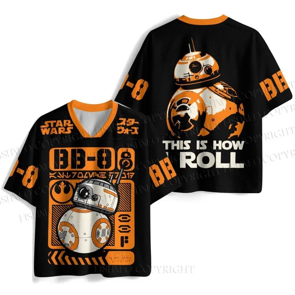 Star Wars klasszikus filmes logós gyerek póló, retró, utcai viselet, rövid ujjú, V-nyakú, unisex hiphop, hétköznapi rajongói felső