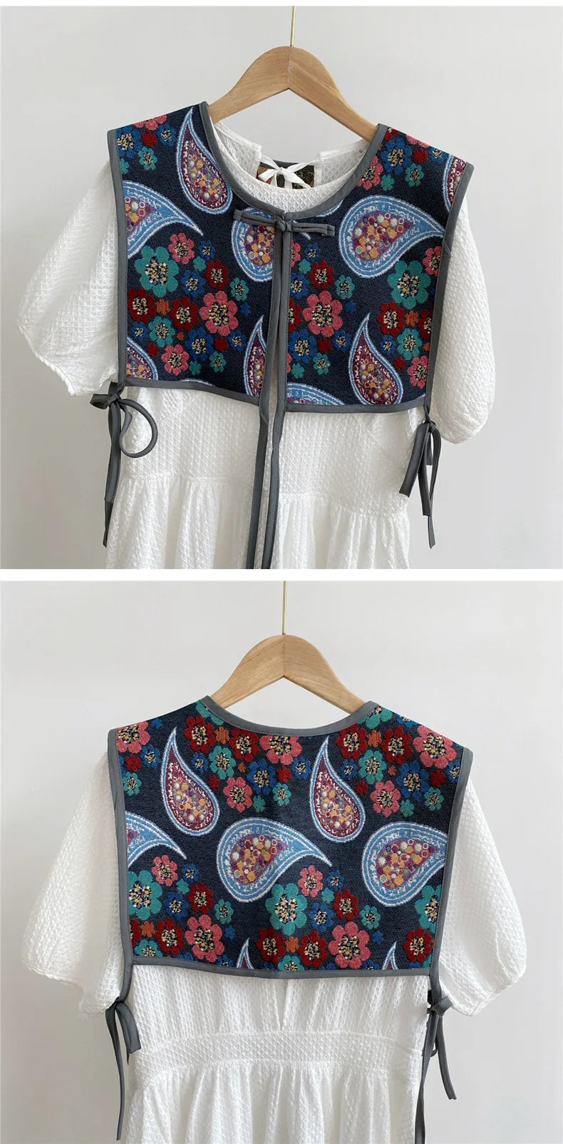 Mellények Női Hímzett Fűzős Sikkes Vintage Mindenféle Alkalmi Koreai Divat Nyári Klasszikus Elterjedt Mellény Harajuku Finom