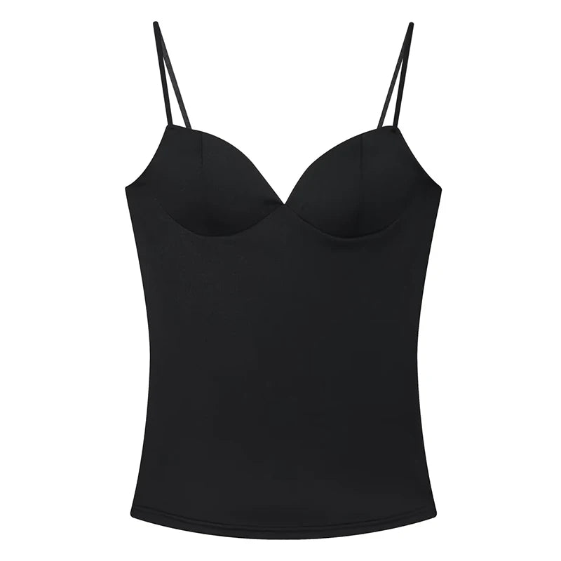 HXAO női felsők, fűzős crop top, női ujjatlan, fekete-barna felső, pántos, testhezálló, hát nélküli, szexi felsők, melltartó
