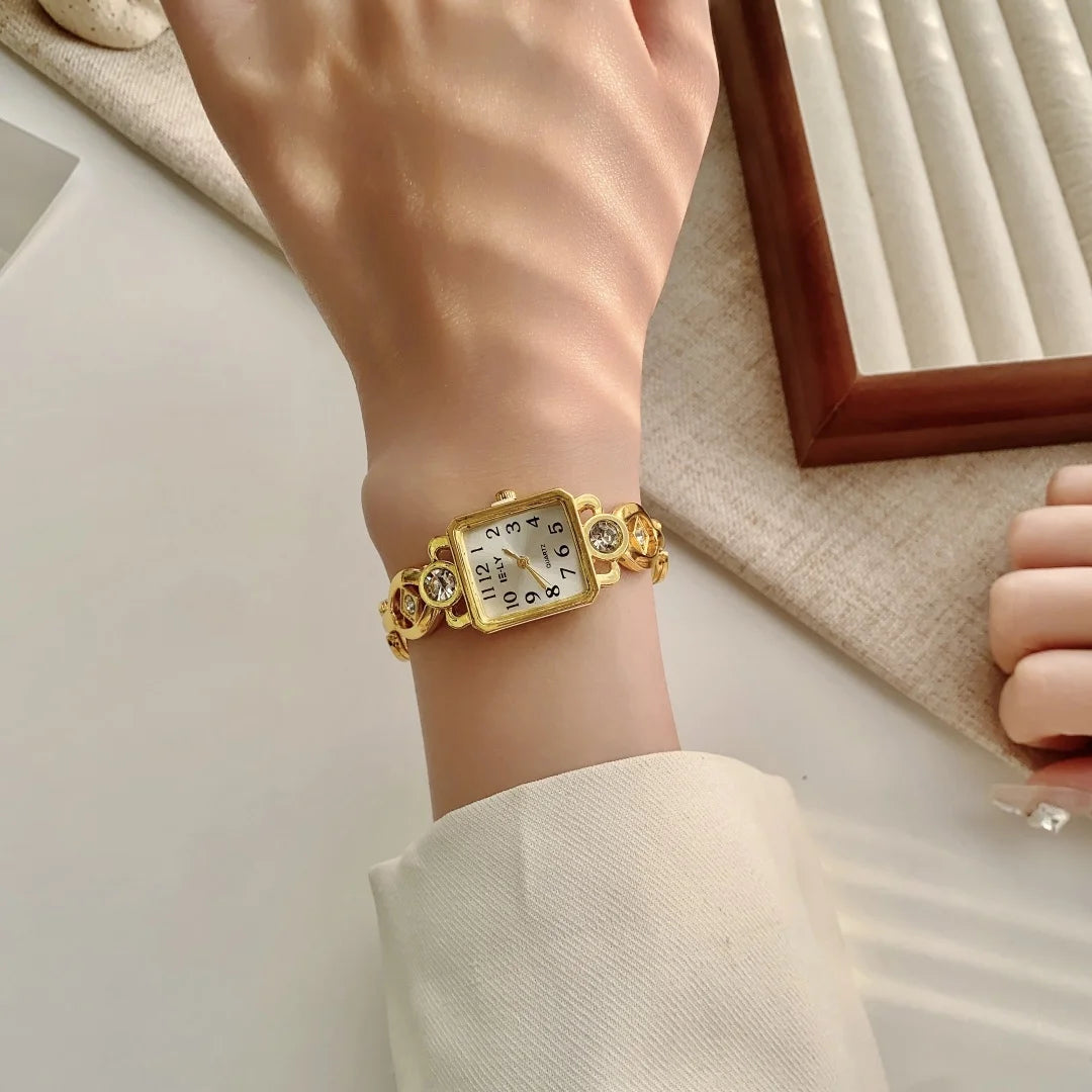 Női karórák Top márkájú luxus karórák női divatos arany karkötős óra női elegáns óra női montre femme