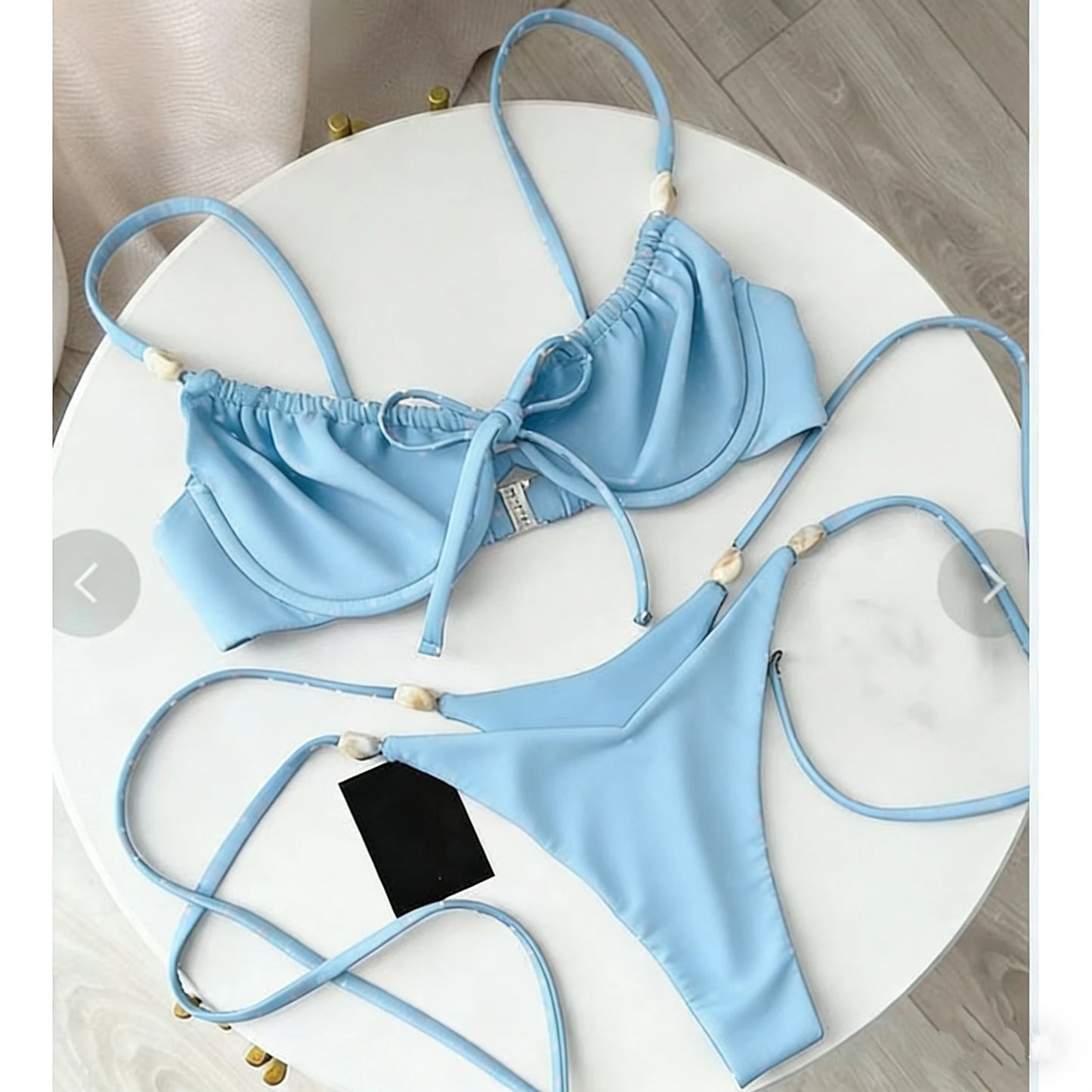Push Up Bikinik 2026 Szexi Női Fürdőruha Női Patchwork Bikini Szett Biquini Fürdőruha Tanga Fürdőruha Strandruha