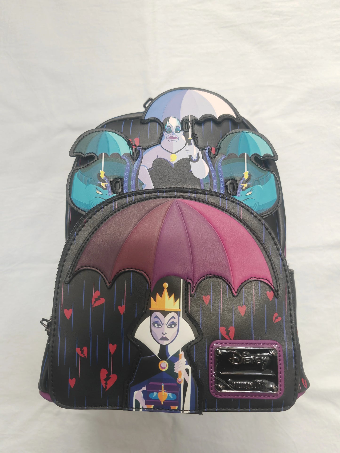 Cartoon Princess Character Collage Collection Mini Backpack Cinderella Lenticular Princess Mini Backpack