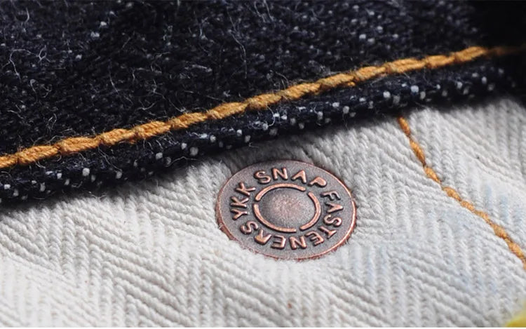 Piros Tornado Customized Tapered Jeans 14oz Selvedge Denim Nadrág Sanforized
