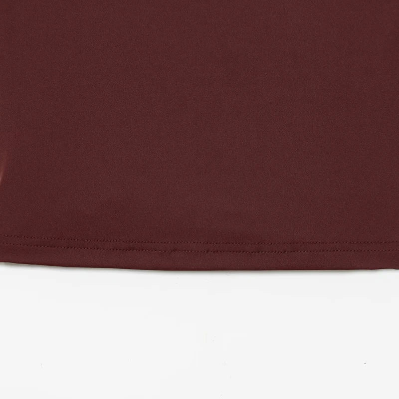 HXAO női felsők, fűzős crop top, női ujjatlan, fekete-barna felső, pántos, testhezálló, hát nélküli, szexi felsők, melltartó