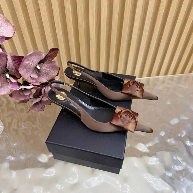 Női szandálok, cipők, méret 34-43, új, divatos, hegyes sarkú, 5,5 cm, nyári női cipők, szandálok, mujer