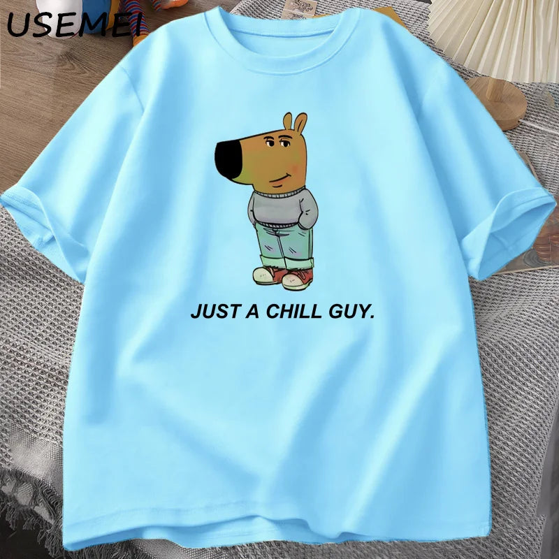 Csak egy laza srác pólók férfiaknak Vicces mém grafikus