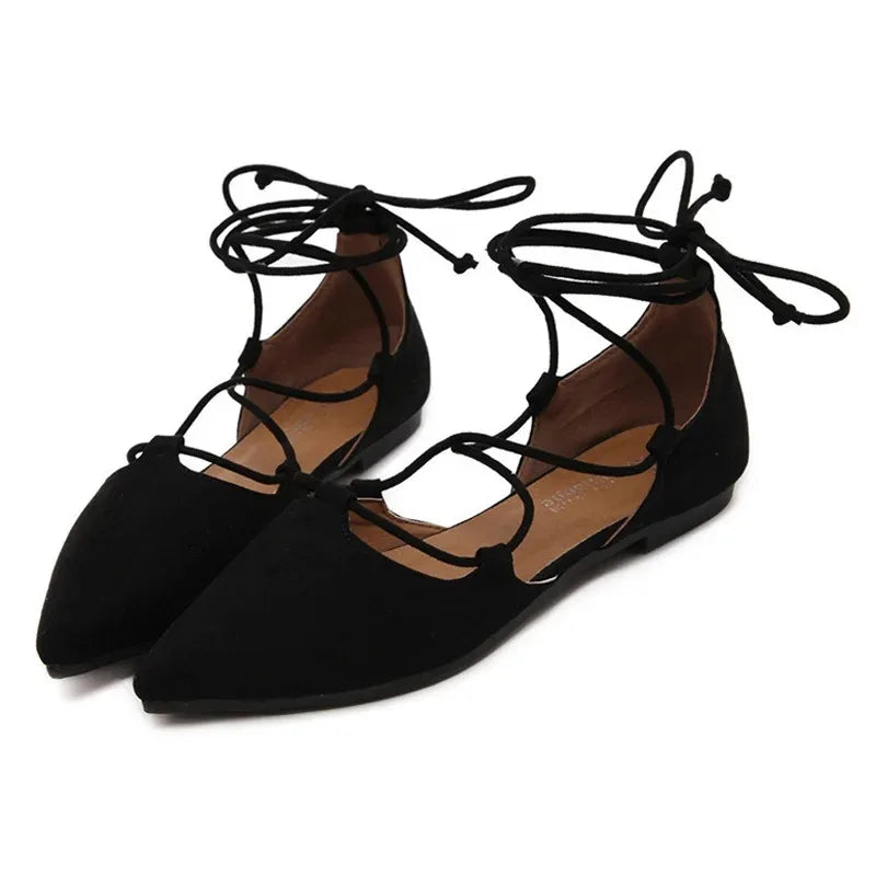 Új női cipők, divatos, hegyes hegyű római szandálok, gyönyörű csipke, üreges kivágású alkalmi cipők, női designer cipők, Zapatos Mujer