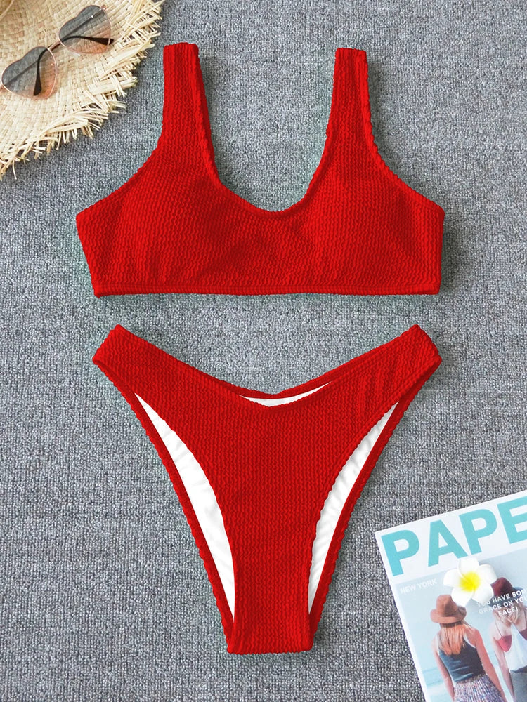 Szexi bikini 2025 fürdőruha női fürdőruha push up bikini szett tanga brazil fürdőruha strandruha biquini fürdőző női