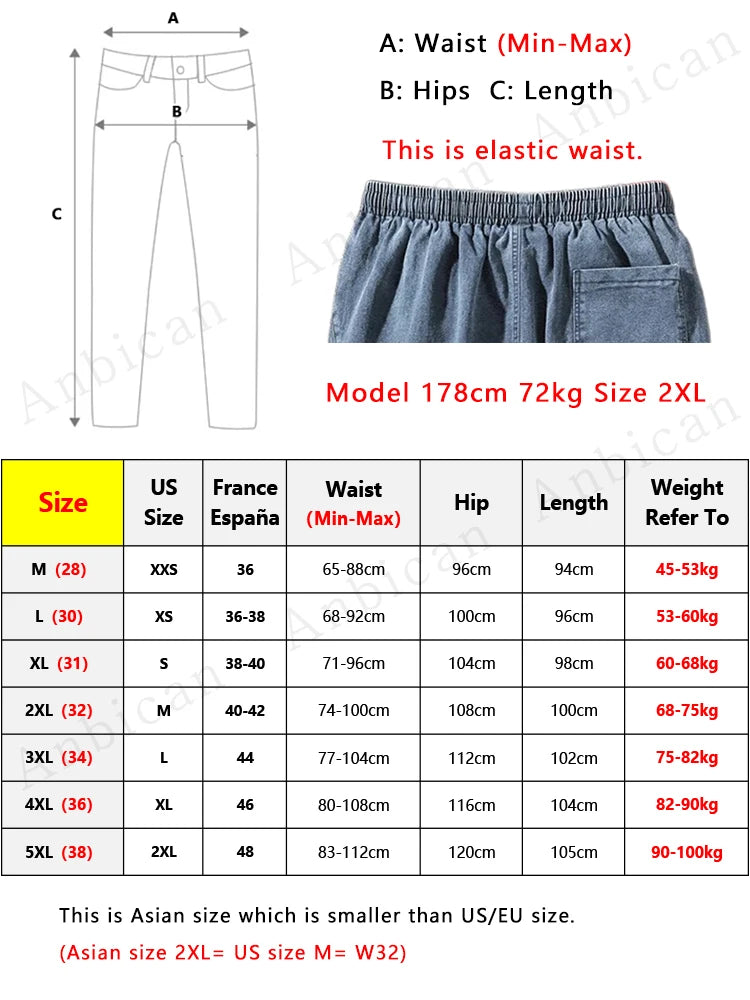 Tavaszi-nyári fekete kék cargo farmer férfi utcai viselet farmer jogger nadrág férfi bő farmer nadrág plus size