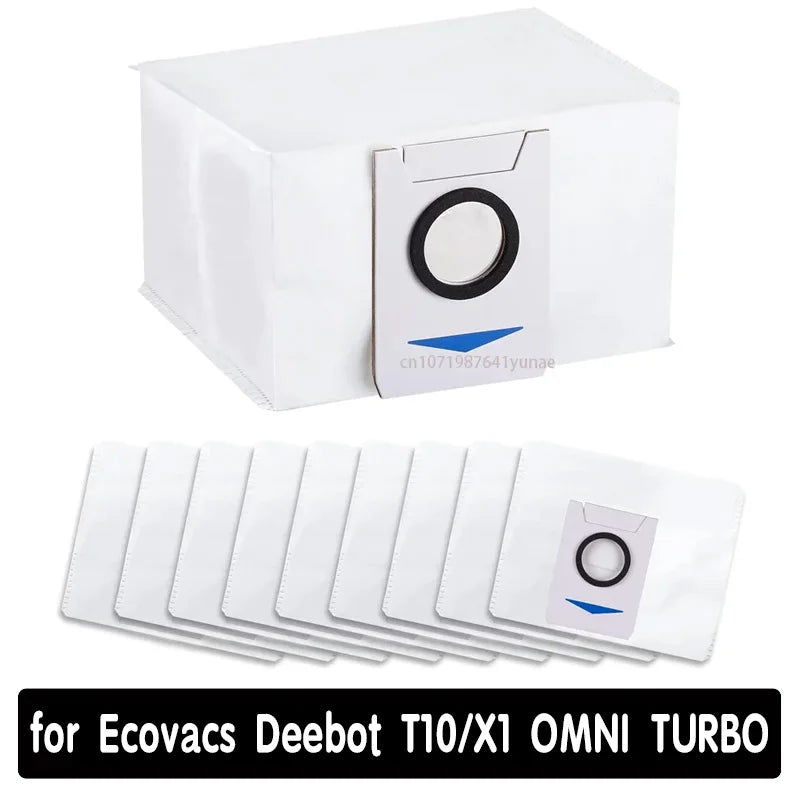 Porzsák Ecovacs Deebot T20 OMNI / T20 / T20 Max / T20 Pro / X1 OMNI / X1 TURBO / T10 OMNI / T10 TURBO porszívókhoz, felmosó kendő tartozékok