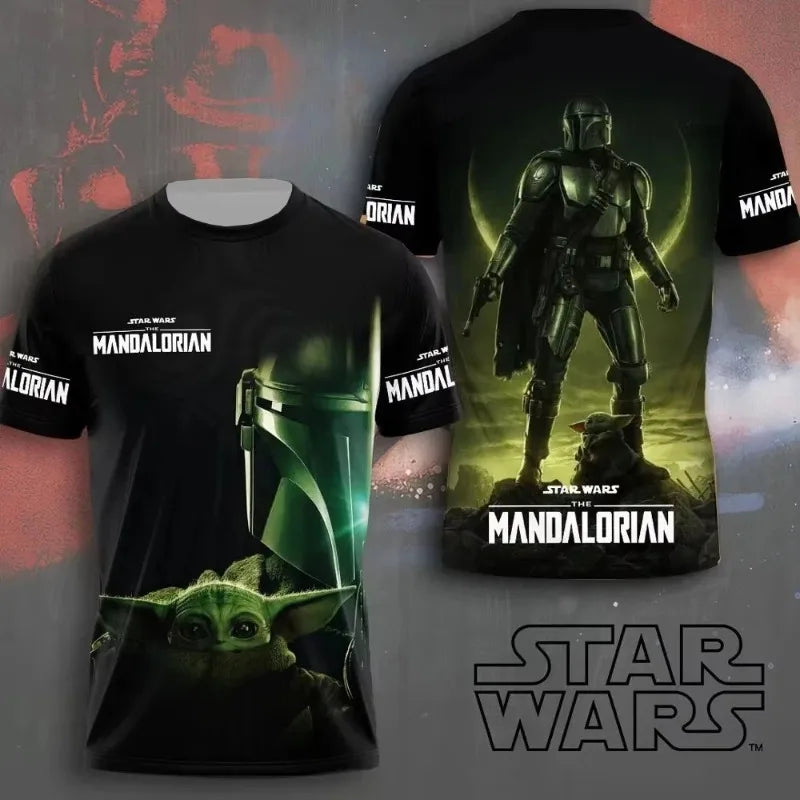Star Wars klasszikus filmes logós gyerek póló, retró, utcai viselet, rövid ujjú, V-nyakú, unisex hiphop, hétköznapi rajongói felső