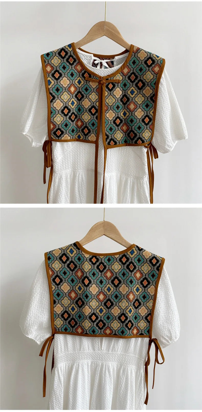 Mellények Női Hímzett Fűzős Sikkes Vintage Mindenféle Alkalmi Koreai Divat Nyári Klasszikus Elterjedt Mellény Harajuku Finom