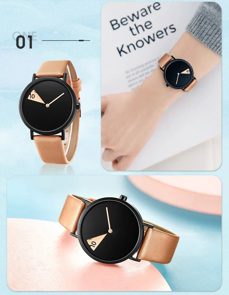 Női karóra kreatív karóra női karóra forgó bőrszíjas karórák óra Montres Femme Reloj Mujer Relogio Feminino