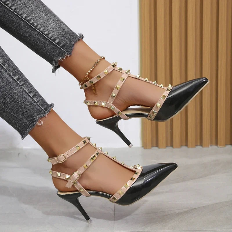Cipők Női 2022 Nyári Női Magassarkú Valentin Napi Cipők Női Hegyes Orrú Pumps Női Cipő Zapatos Chaussure Femme