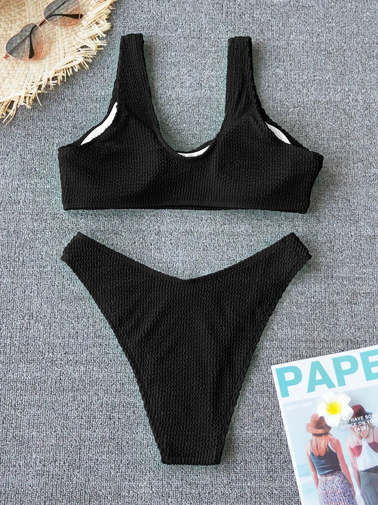 Szexi bikini 2025 fürdőruha női fürdőruha push up bikini szett tanga brazil fürdőruha strandruha biquini fürdőző női