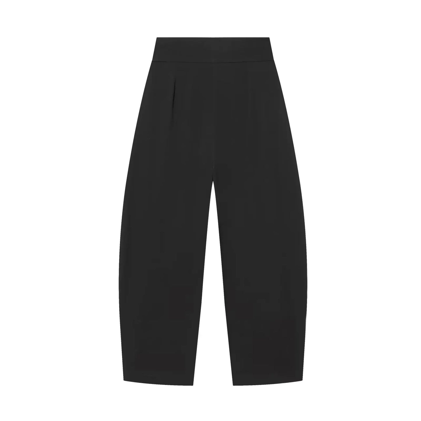 HH Női Elegáns Vintage Rakott Ballonos Nadrág Női Cipzáras Főutcai Laza Zsebes 3 Színű Ruházat Mujer
