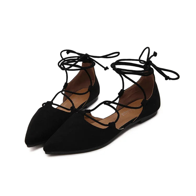 Új női cipők, divatos, hegyes hegyű római szandálok, gyönyörű csipke, üreges kivágású alkalmi cipők, női designer cipők, Zapatos Mujer