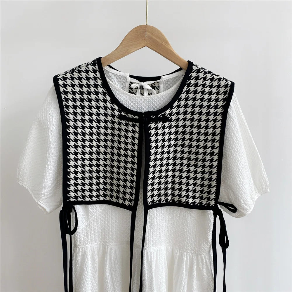 Mellények Női Hímzett Fűzős Sikkes Vintage Mindenféle Alkalmi Koreai Divat Nyári Klasszikus Elterjedt Mellény Harajuku Finom
