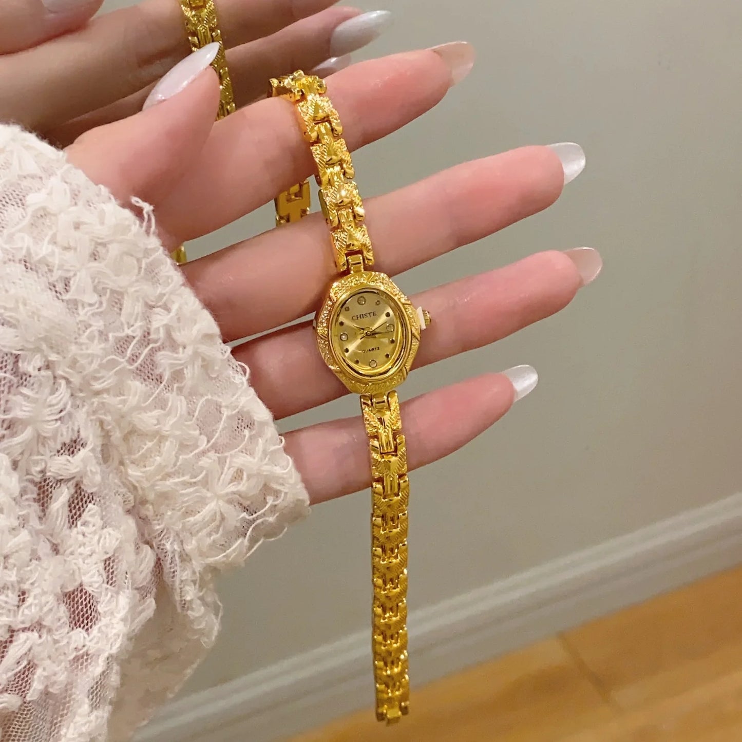 Női karórák Top márkájú luxus karórák női divatos arany karkötős óra női elegáns óra női montre femme